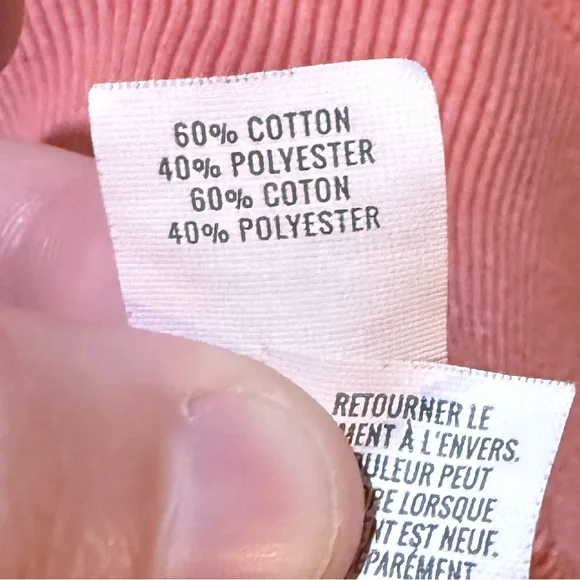 Aerie Sweatshirt womens Medium pink coral floral soft distressed oversized comfy - Picture 11 of 14